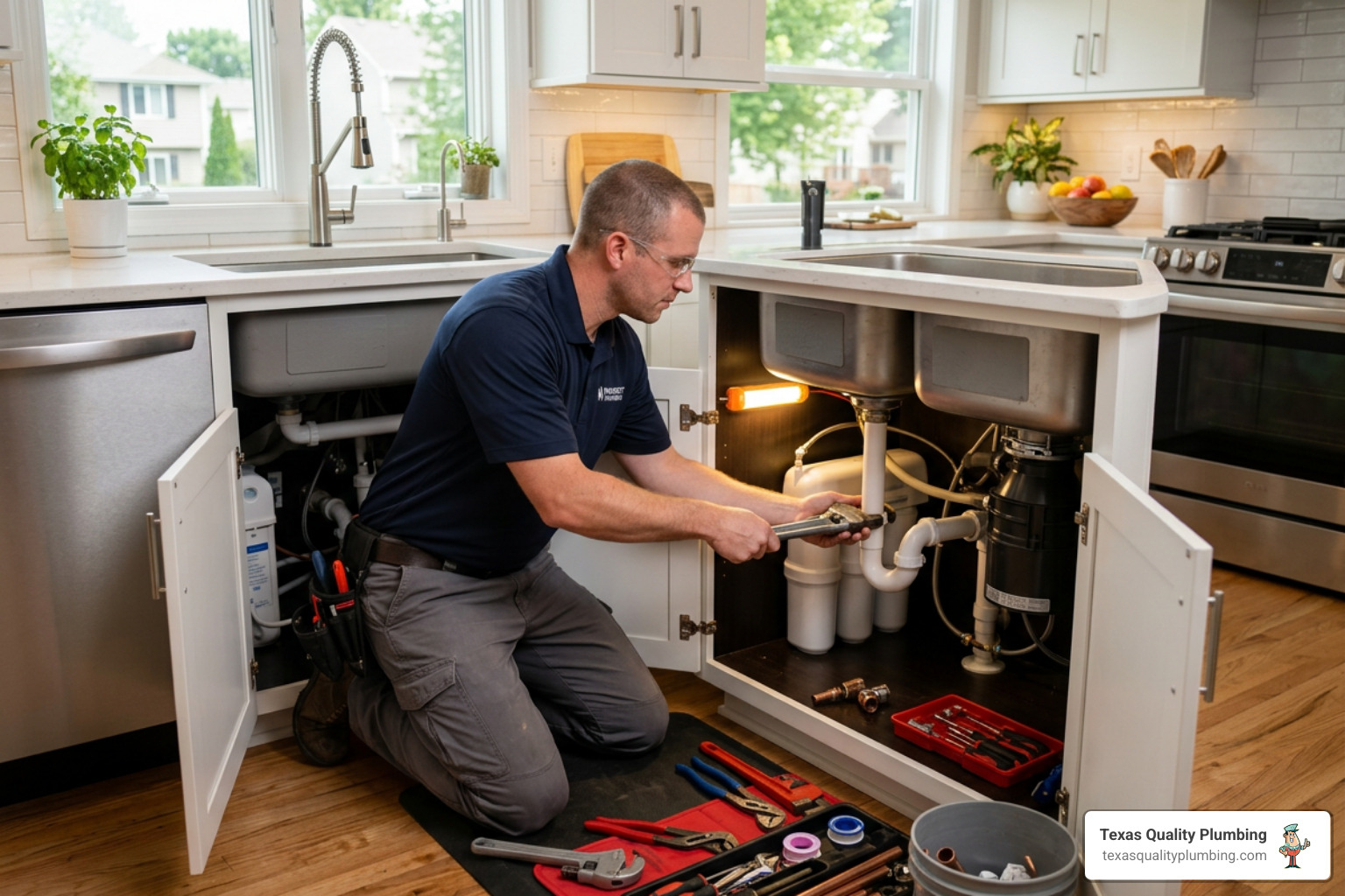sink installation in atascocita tx