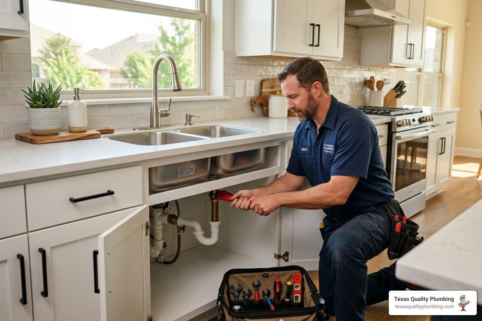 Plumbing Articles 3 kitchen sink installation in cypress, tx