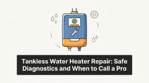 Tankless Water Heater Repair: Safe Diagnostics and When to Call a Pro — featured image