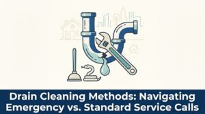 Drain Cleaning Methods: Navigating Emergency vs. Standard Service Calls — featured image