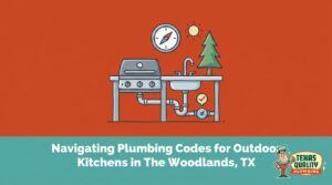 Navigating Plumbing Codes for Outdoor Kitchens in The Woodlands, TX — featured image