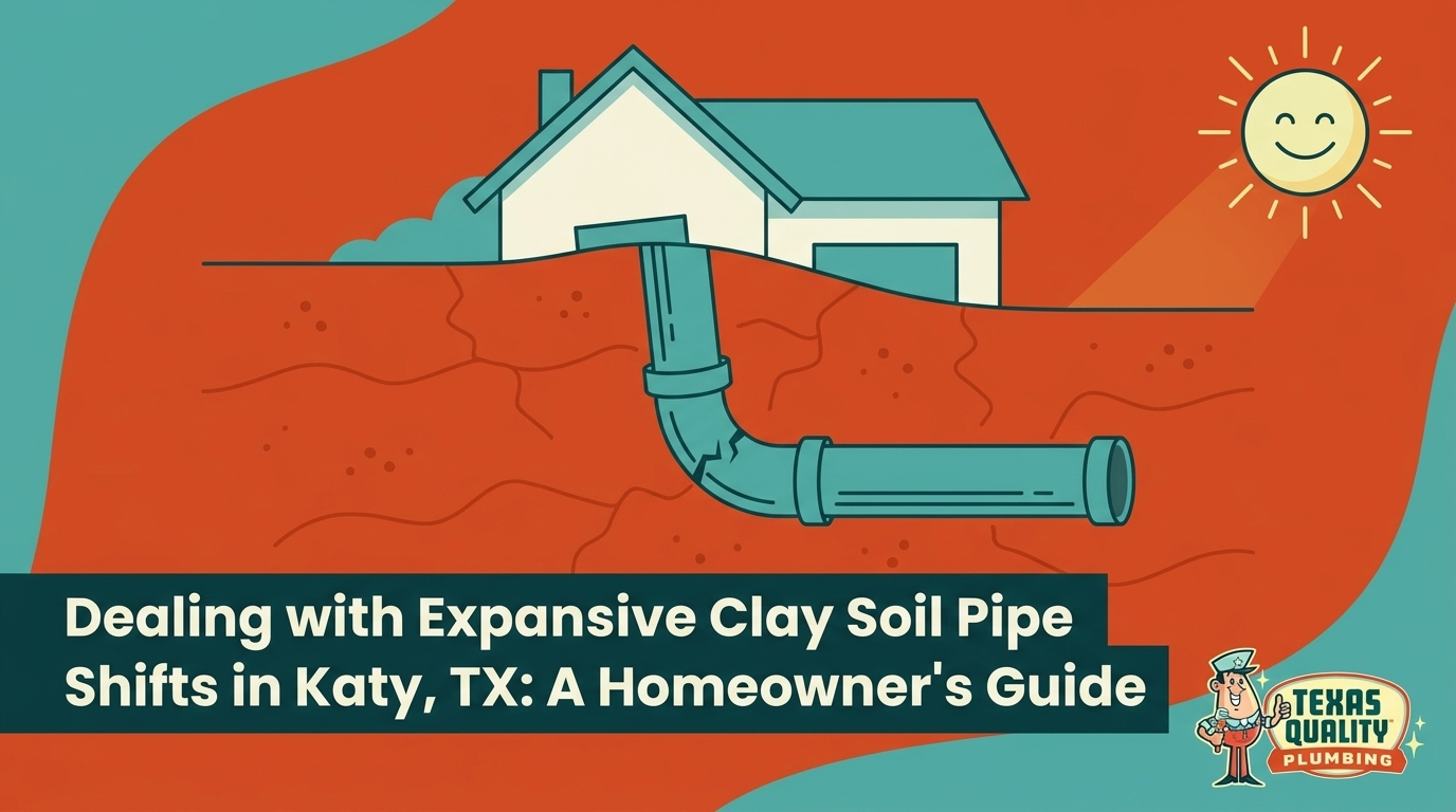 Re-Piping Services 14 Dealing with Expansive Clay Soil Pipe Shifts in Katy, TX: A Homeowner's Guide — featured image